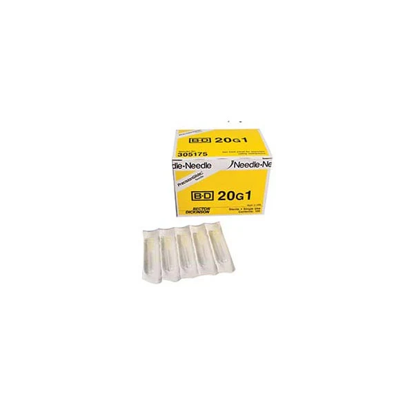 BD PrecisionGlide 20G 1" Needle