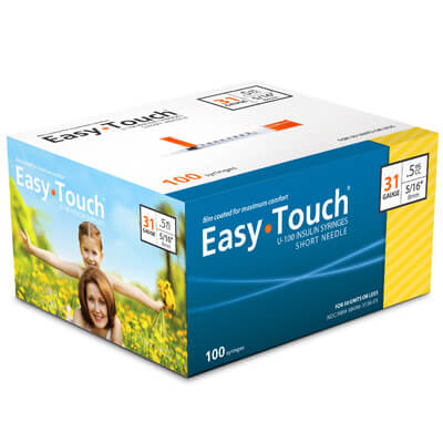 EasyTouch U-100 Insulin Syringes (Box of 100) - Image 10