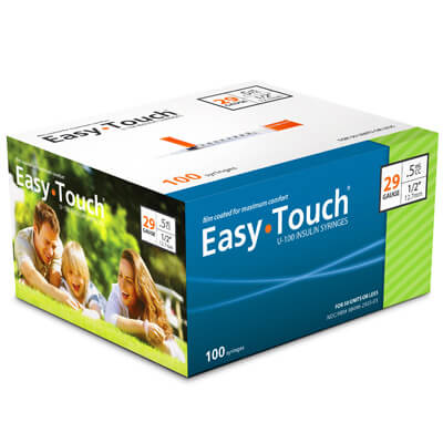 EasyTouch U-100 Insulin Syringes (Box of 100) - Image 4