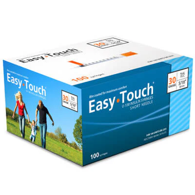 EasyTouch U-100 Insulin Syringes (Box of 100) - Image 9