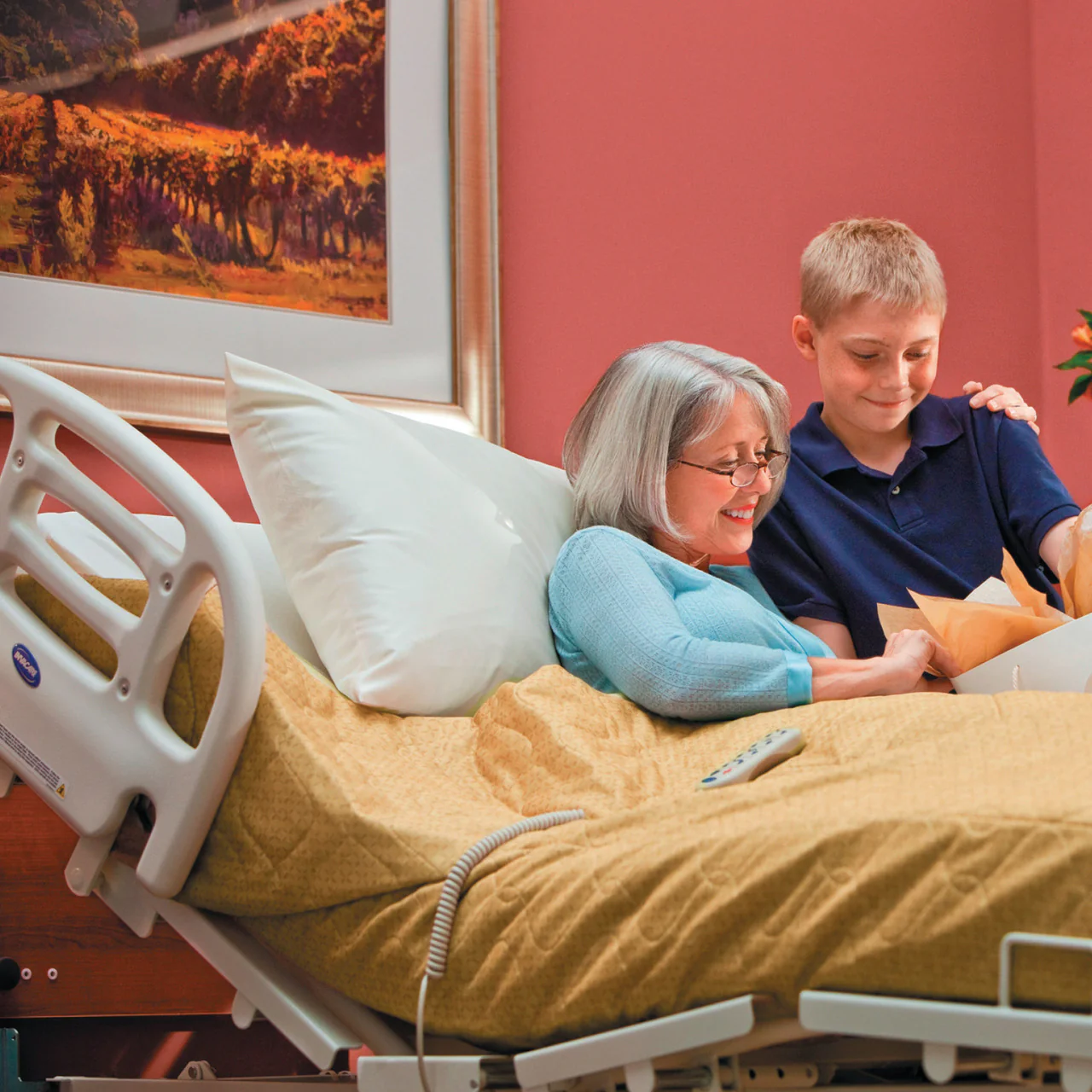 Invacare Carroll CS7 Hi-Low Hospital Bed Set - Image 4