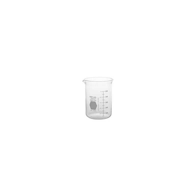Kimble Kimax 20mL Griffin Beaker, 20mL, 14000-20, Pk 12