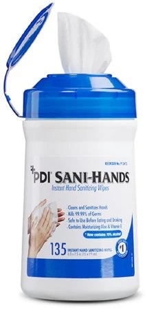 PDI Sani-Hands Instant Hand Sanitizing Wipes 135 ct - Image 2